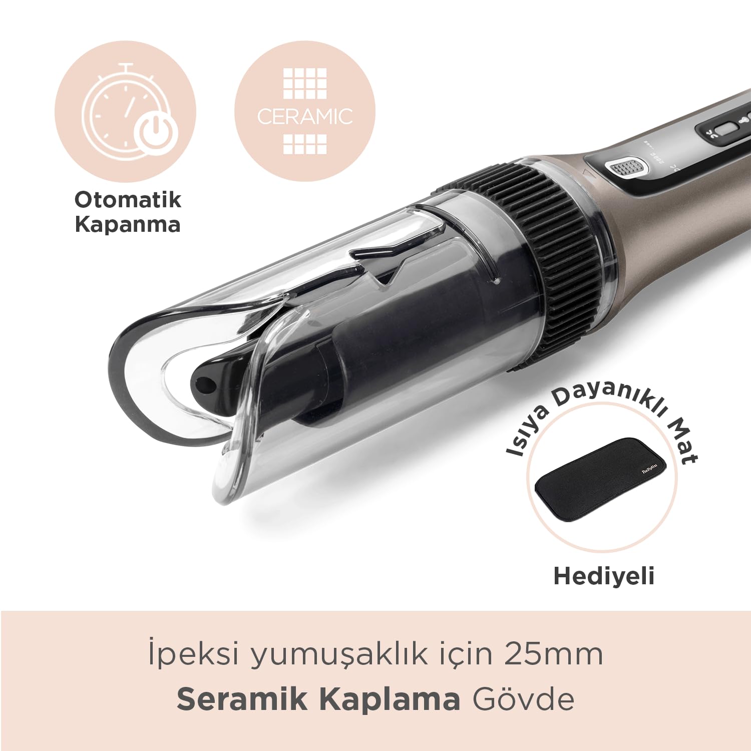Babyliss Piastra Arricciacapelli C6688E
