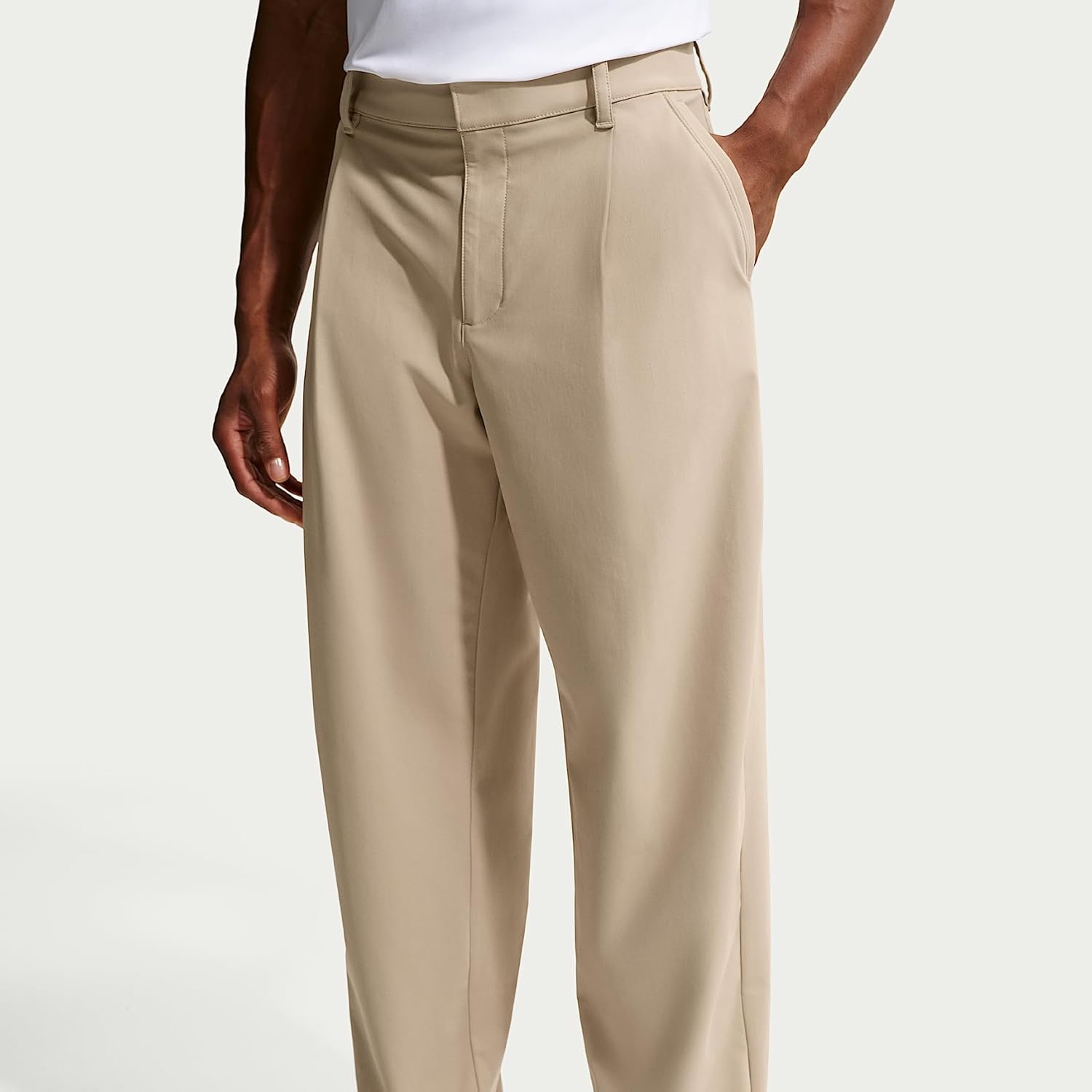 Nike Par Men's Dri-FIT Loose Golf Pants (Limestone/Black/Limestone)