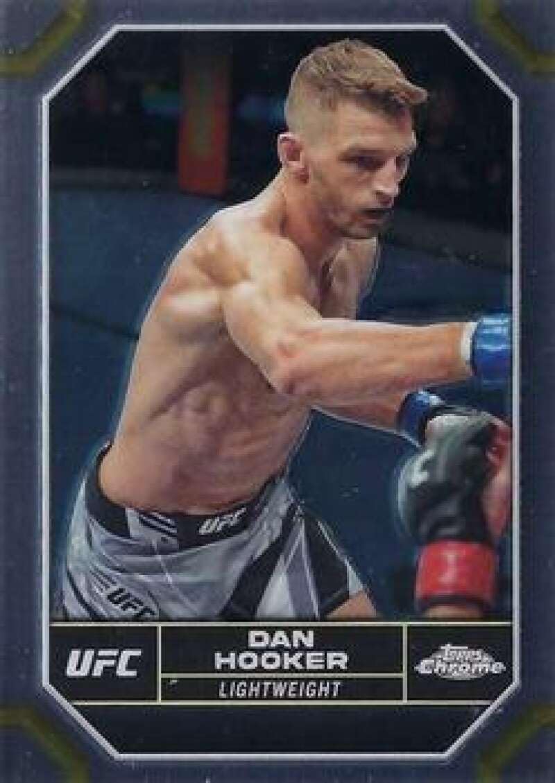 2024 Topps Chrome UFC #54 Dan Hooker Official MMA Trading Card in Raw (NM or Better) Cond…