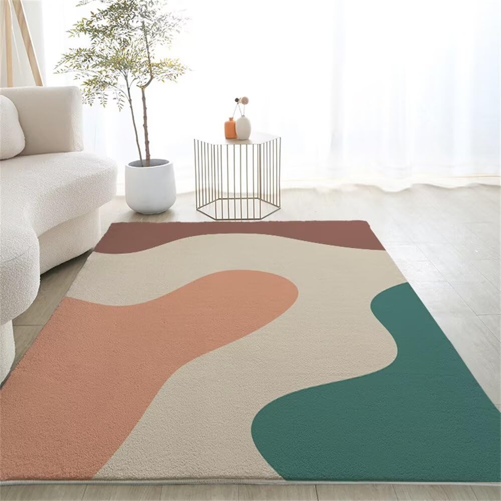 Tapis de chambre simple résistant aux frottements de chaise