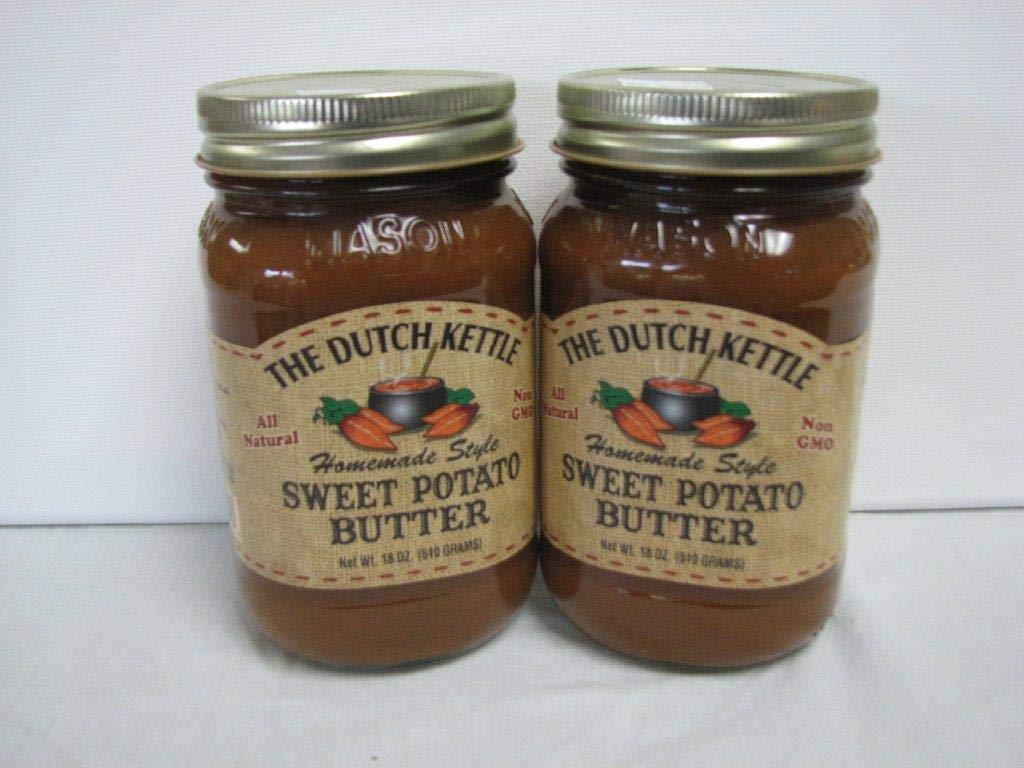 The Dutch Kettle Sweet Potato Butter 2- 18 0z jars