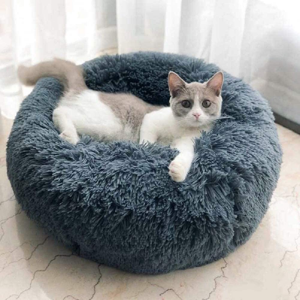 Amazon.co.jp: ペットベッド 猫 犬 ベッド もちもちクッション