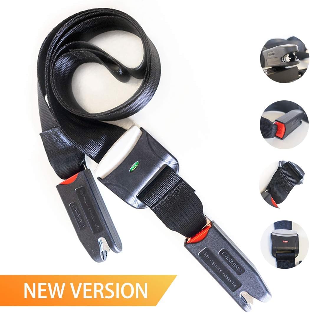 New Version General ISOFIX Belt Latch Connector Child Car Safety Seat Connector for Fixed Child Car Seats (L1)