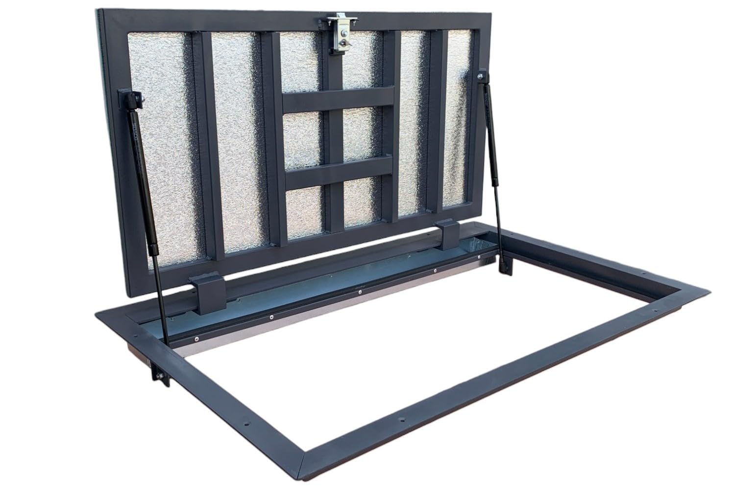 Trampilla Para el Suelo - 600 mm x 1300 mm Thermo Max 4 - Trampilla de Suelo - Tapa de Pozo - Pozo de Inspección - Las Juntas Especiales Protegen Contra la Humedad y Los Olores Extraños