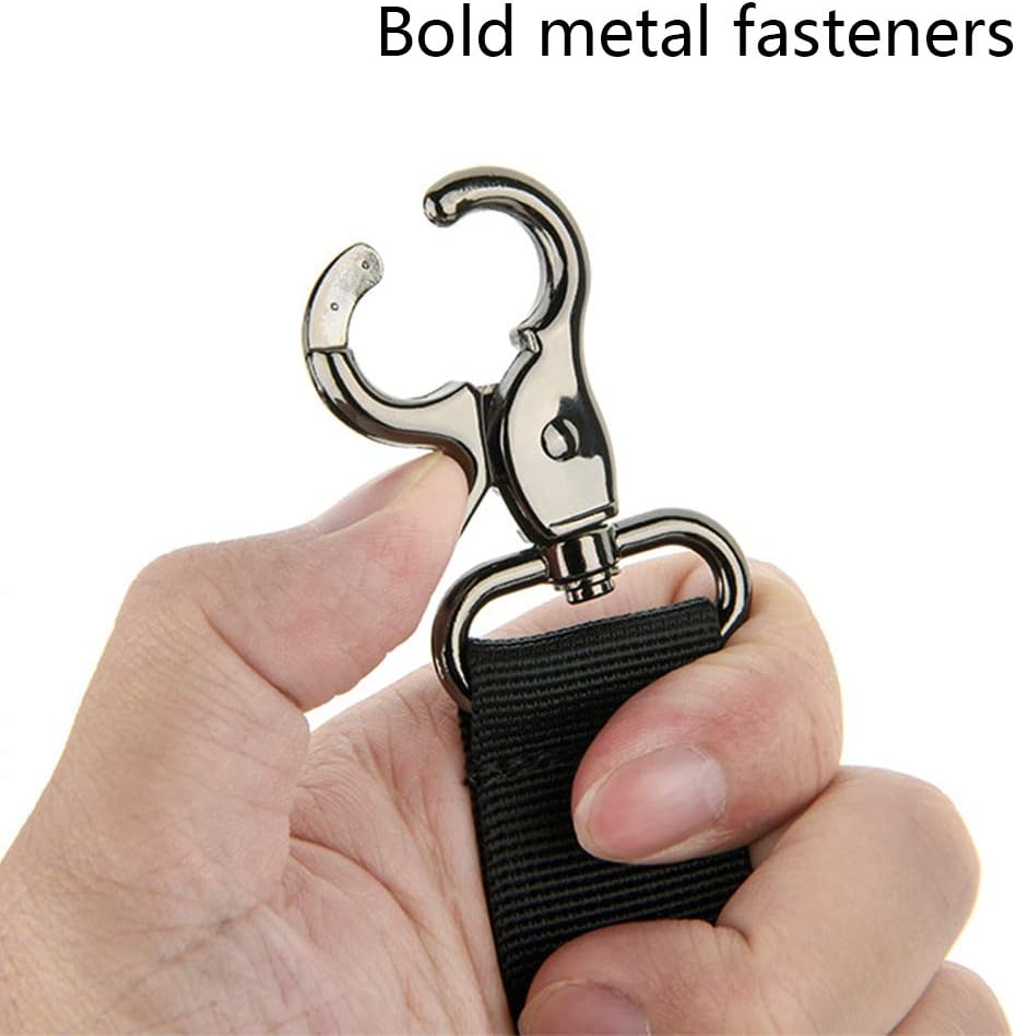 Metal Heavy Duty Carrying Handle Grip Cabinet for Case Box Strap Handle with Buckles for Speakers Black