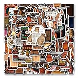 110Pcs Marcus The Worm Stickers Funny Marcus The Worm Decal Merch Scrapbook Sticker Waterproof Vinyl for Laptop, Water Bottle, Skateboard, Scrapbooking, Party Favors