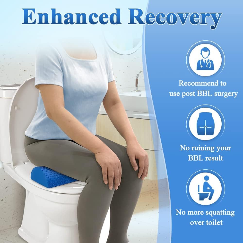 BBL Pillow Brazilian Butt Lift Pillow After Surgery Seat Cushion BBL Pillow Toilet Seat Brazilian Butt Lift Pillow Butt for Sitting Driving Post Recovery Booty Pillows Chair
