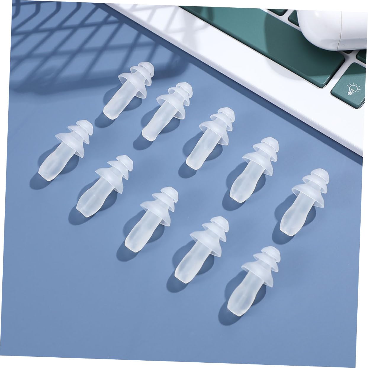 250 Pares De Tapones Para Los Oídos Tapones Impermeables Para Los Oídos Conciertos Tapones Para Los Oídos De Entrenamiento Tapones Para Los Oídos Para La Ducha Tapones Para Los