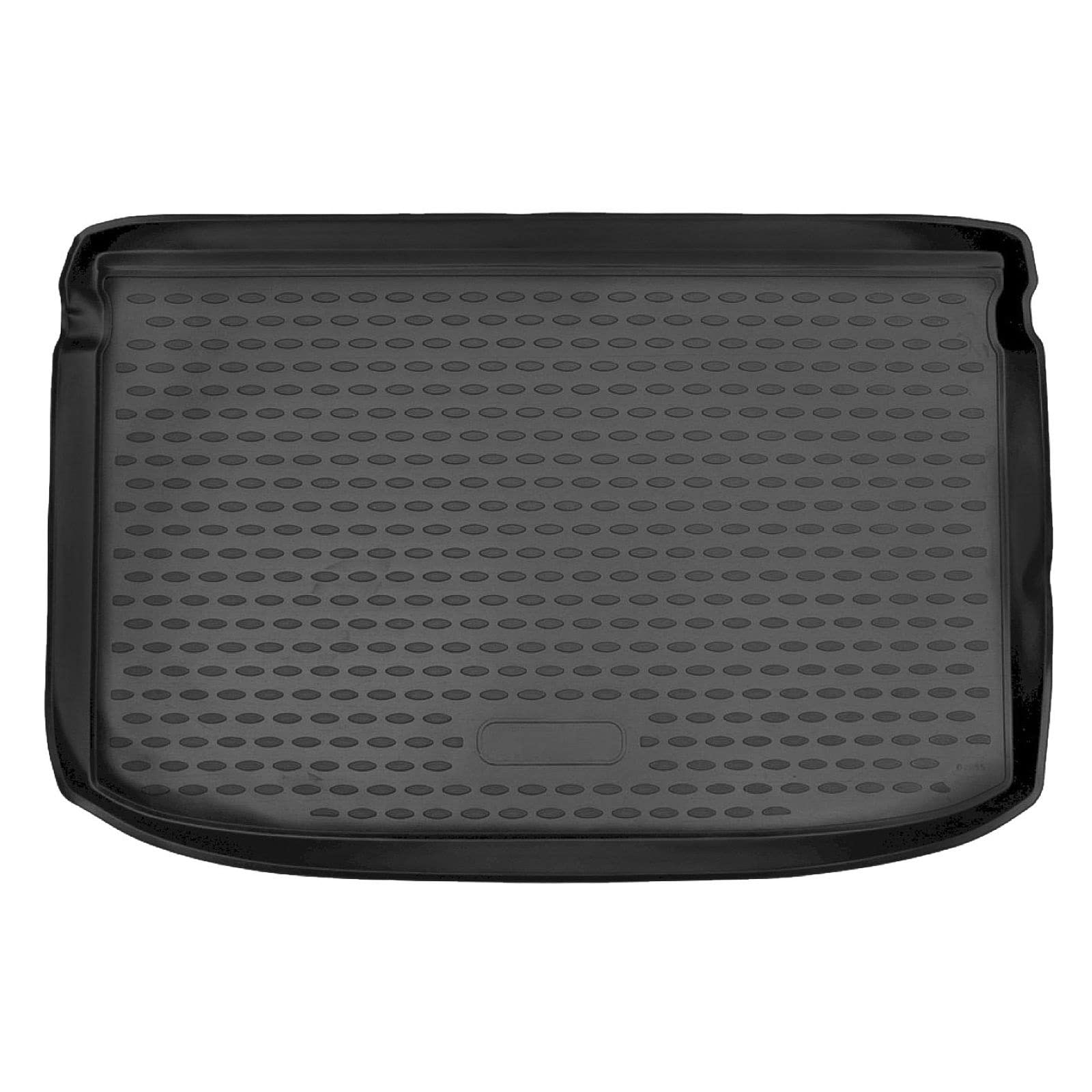 J&J AUTOMOTIVE Vasca Bagagliaio in TPE Gomma per Mercedes A-Class W169 2004-2012, Proteggi Baule con Bordo Alto 3-5 cm, Antiscivolo, Colore Nero, Premium