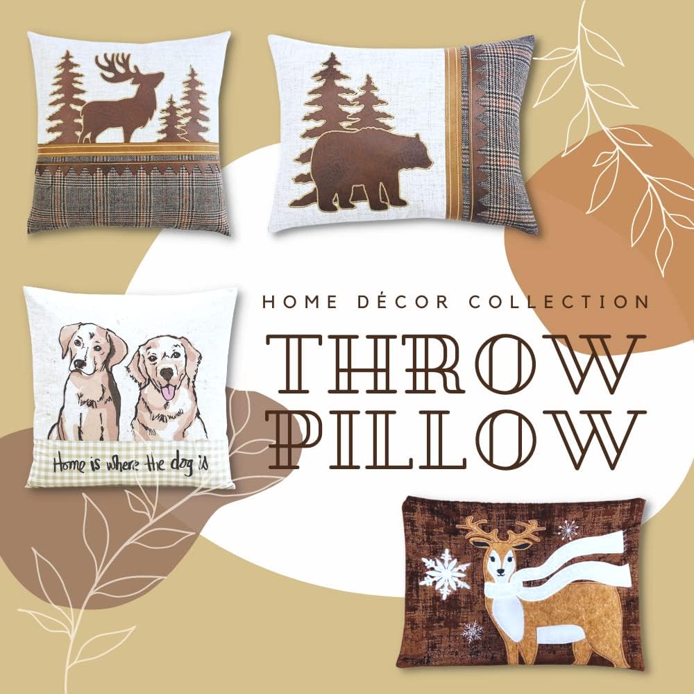 Comfy Hour Under The Sea Collection Ocean Mermaid Starfish Coral Coastal Accent Throw Pillow Cushion for Marine Animal Lovers, Polyester