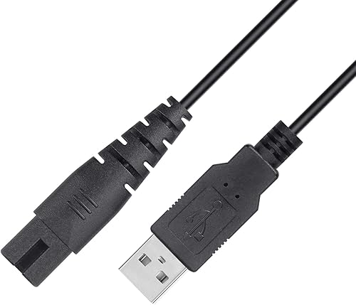 Miniatura 8 de Smays Cable de carga de repuesto para irrigador oral inalámbrico FC159 FC1591 FC2630 FC2631 FC156 FC152  Cable de alimentación USB 2 unidades
