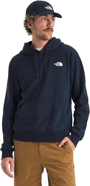 THE NORTH FACE Men's Evolution Box NSE Hoodie (Standard & Big Size) - Sweatshirt with Adjustable Hood, Kangaroo Hand Pocket