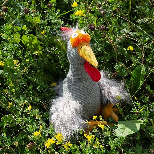 Sigikid 42984 Chilling Chicken Kikeriki Kuscheltier für Mädchen und Jungen: Sammeln, Schenken, Spielen, Schmusen, empfohlen für Kinder und Erwachsene von 3 bis 99 Jahren