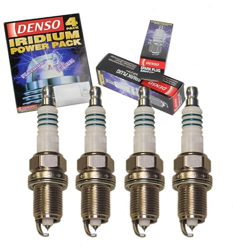 4 bujías DENSO Iridium Power compatibles con Honda CR-V 2.0L 2.4L L4 2000-2009