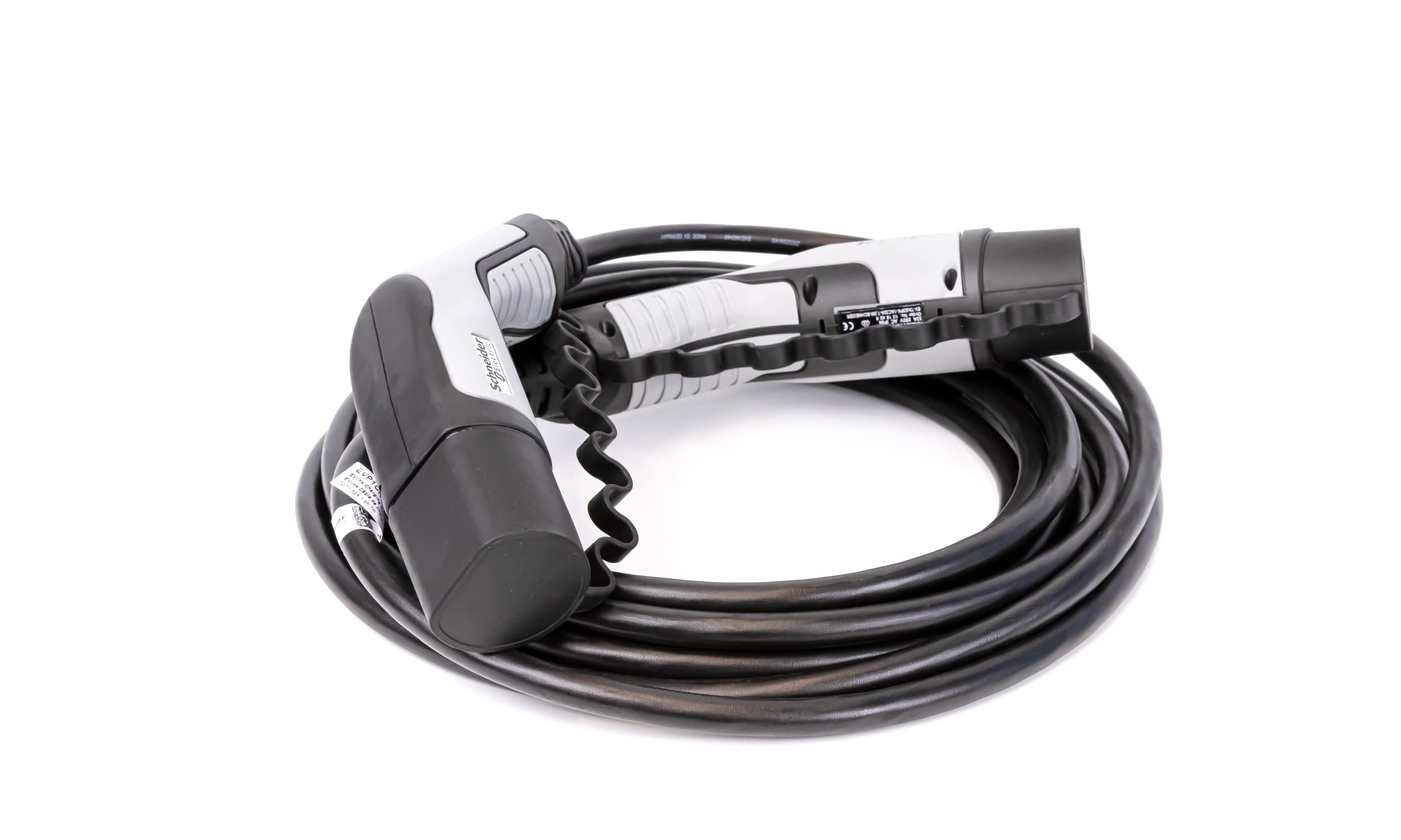 Schneider Electric, EVlink, EVP1CNL32121, cavo di ricarica per veicoli elettrici, 7 m, 32 A, 1 fase T2-T1 IEC EV accessorio