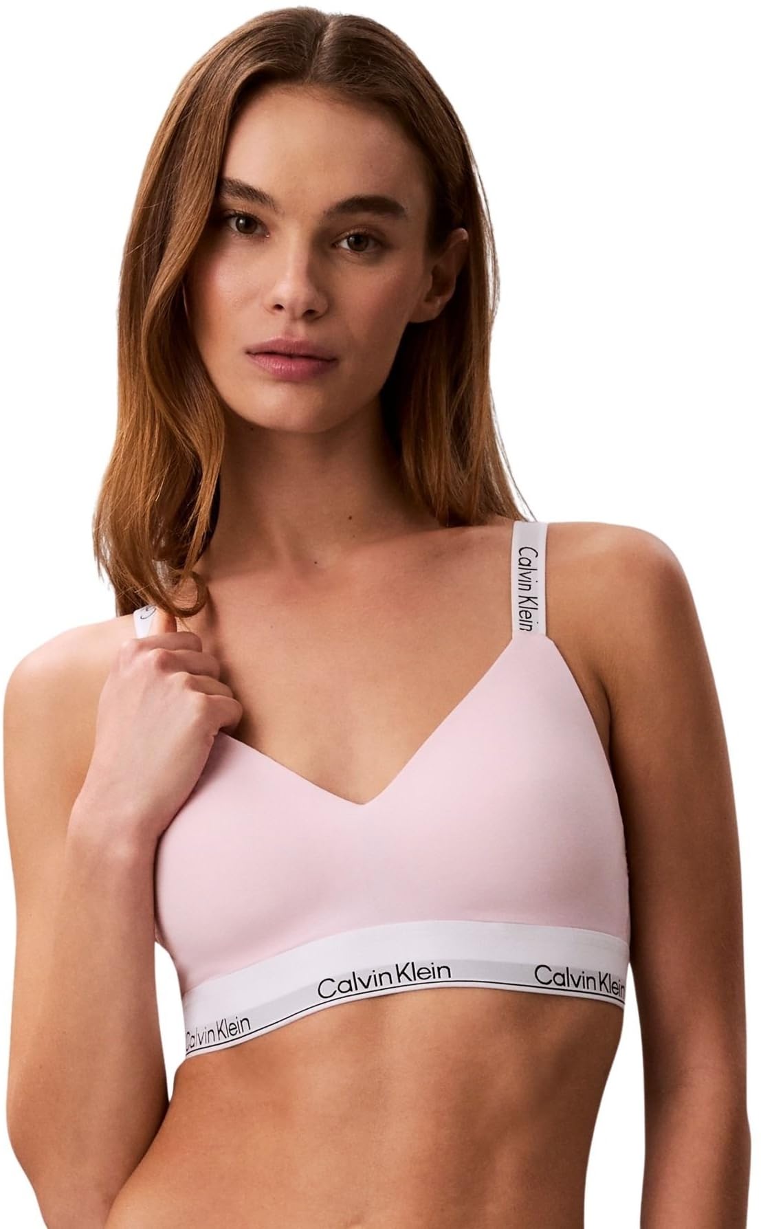 Calvin Klein Women's Pink Bralette in Size 14, Sports Direct
