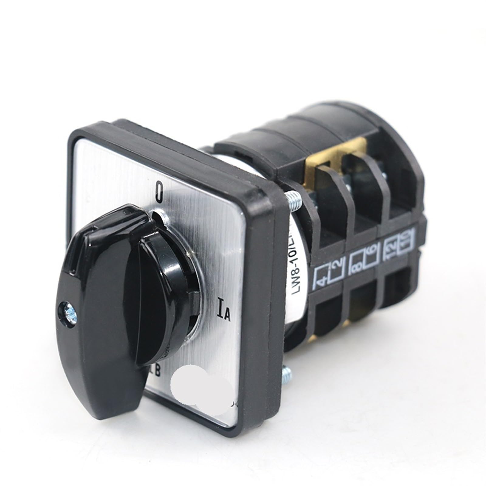 LW8D-10/LH3.3 10A 660V Three Phase Ammeter Measurement 4 Positions Conversion Rotary Universal Changeover Cam Switch 1Pcs