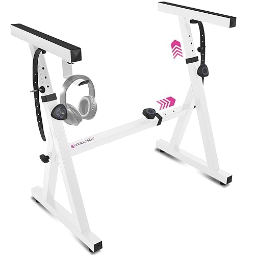 Liquid Stands Piano Keyboard Stand - Z Style Adjustable and