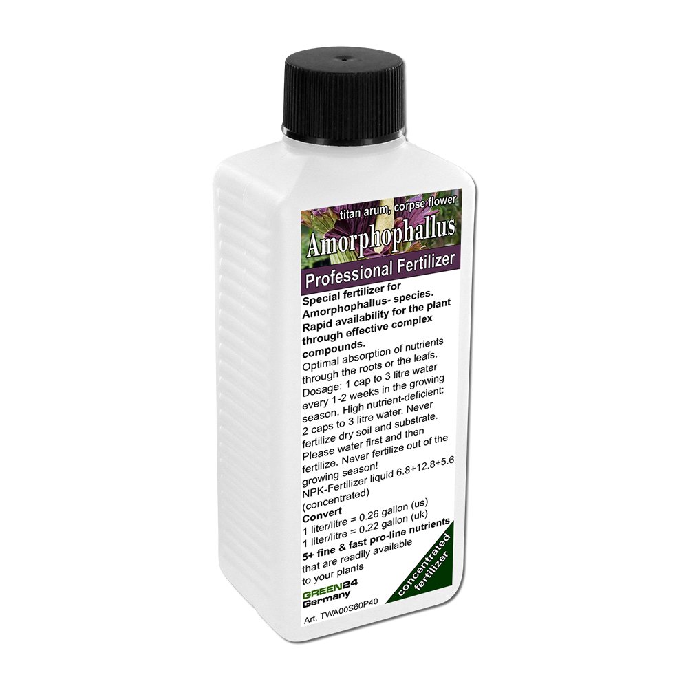 GREEN24 Amorphophallus Liquid Fertilizer NPK for Titan Arum Konjac, Dracunculus, Typhonium - Aroideae - Image 2