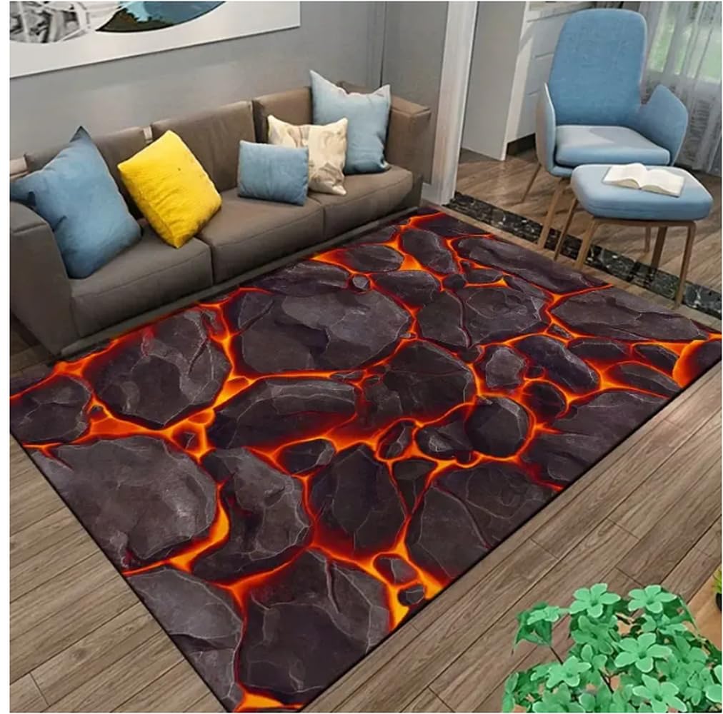 Tapis de sol antidérapant résistant pour sécuriser le salon et la chambre