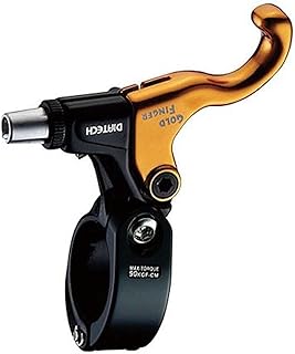 DIA-COMPE(ダイアコンペ) ブレーキレバー TECH99 GOLD FINGER 31.8 ブラック/ゴールド 左