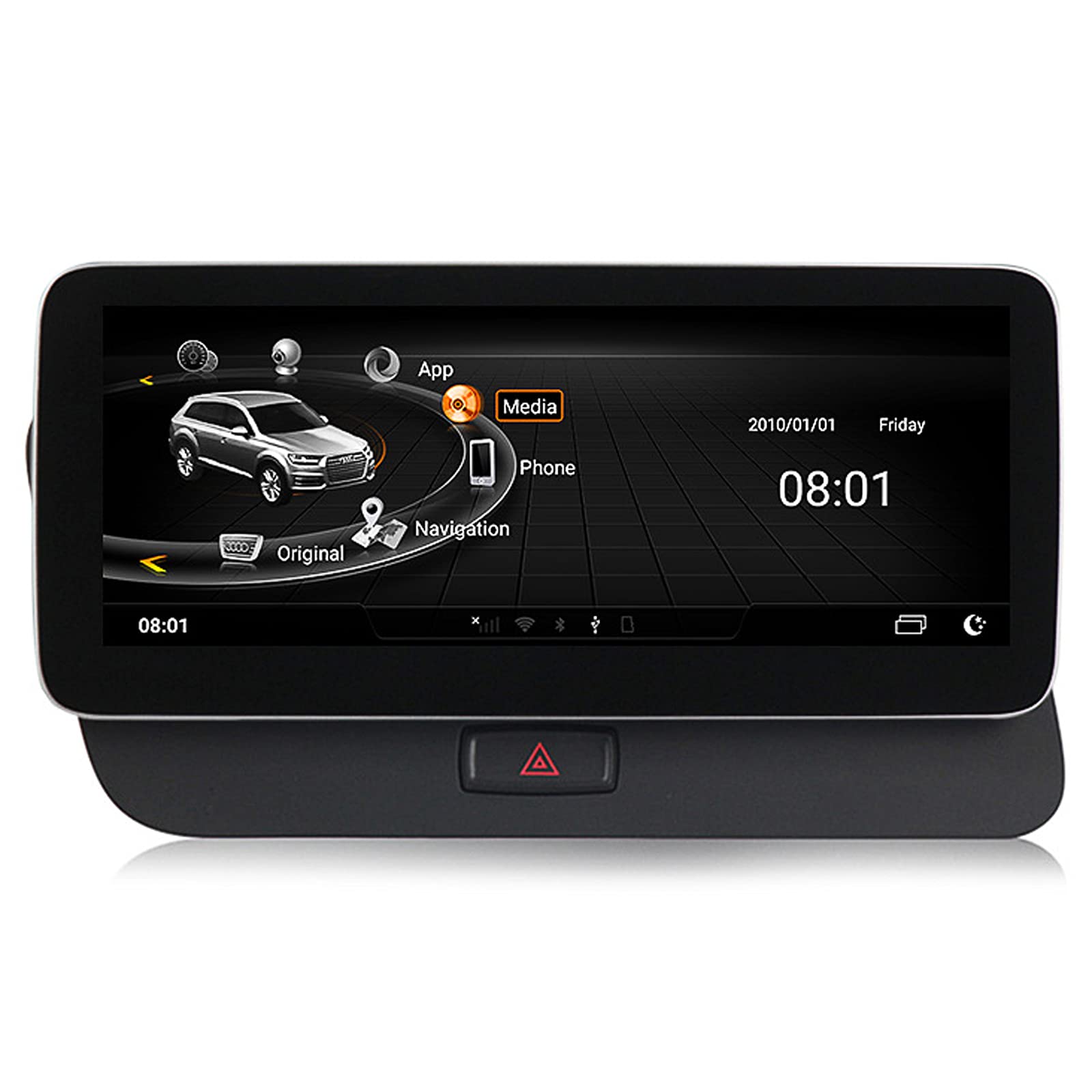 Amazon.co.jp: Audi Q5マルチメディアプレーヤー、Androidカーステレオ