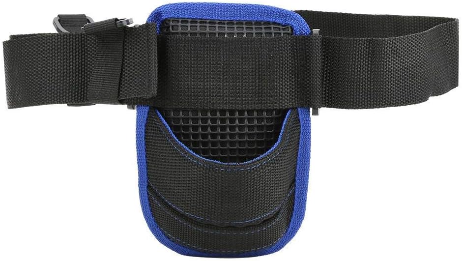 Tbest Fight Belt Fishing Rod Holder,Fishing Waist Strap,Lightweight Waist Fishing Rod Holder Ox Fabric Belt Strap Support Waist Rod Holder Belt Angling Tools Accessories(Black)