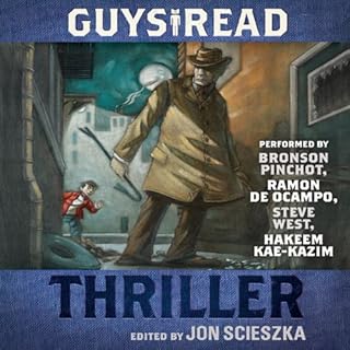 Guys Read: Thriller Audiolibro Por Jon Scieszka arte de portada