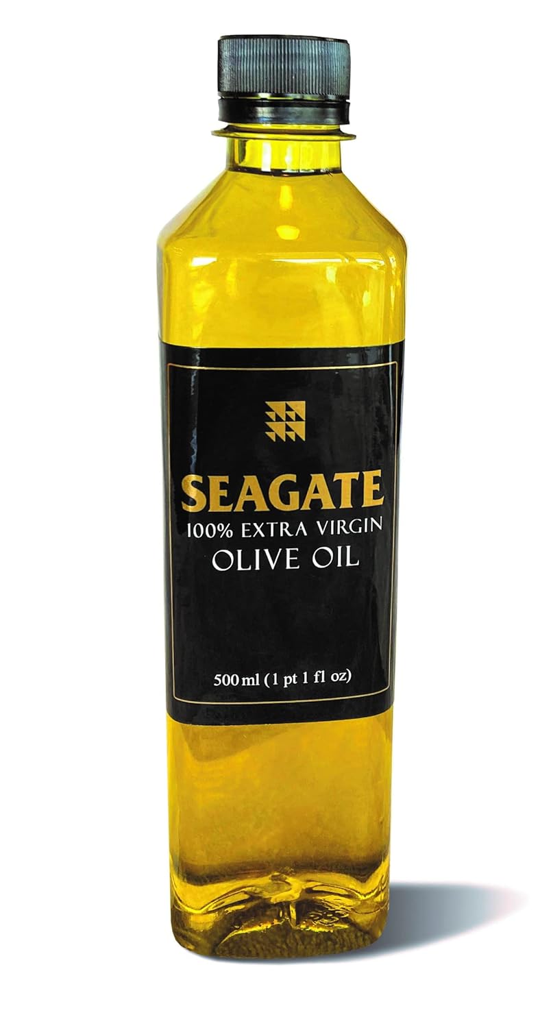 Seagate Products 100% Pure Extra Virgin Olive Oil (500ml) Plastic Bottle