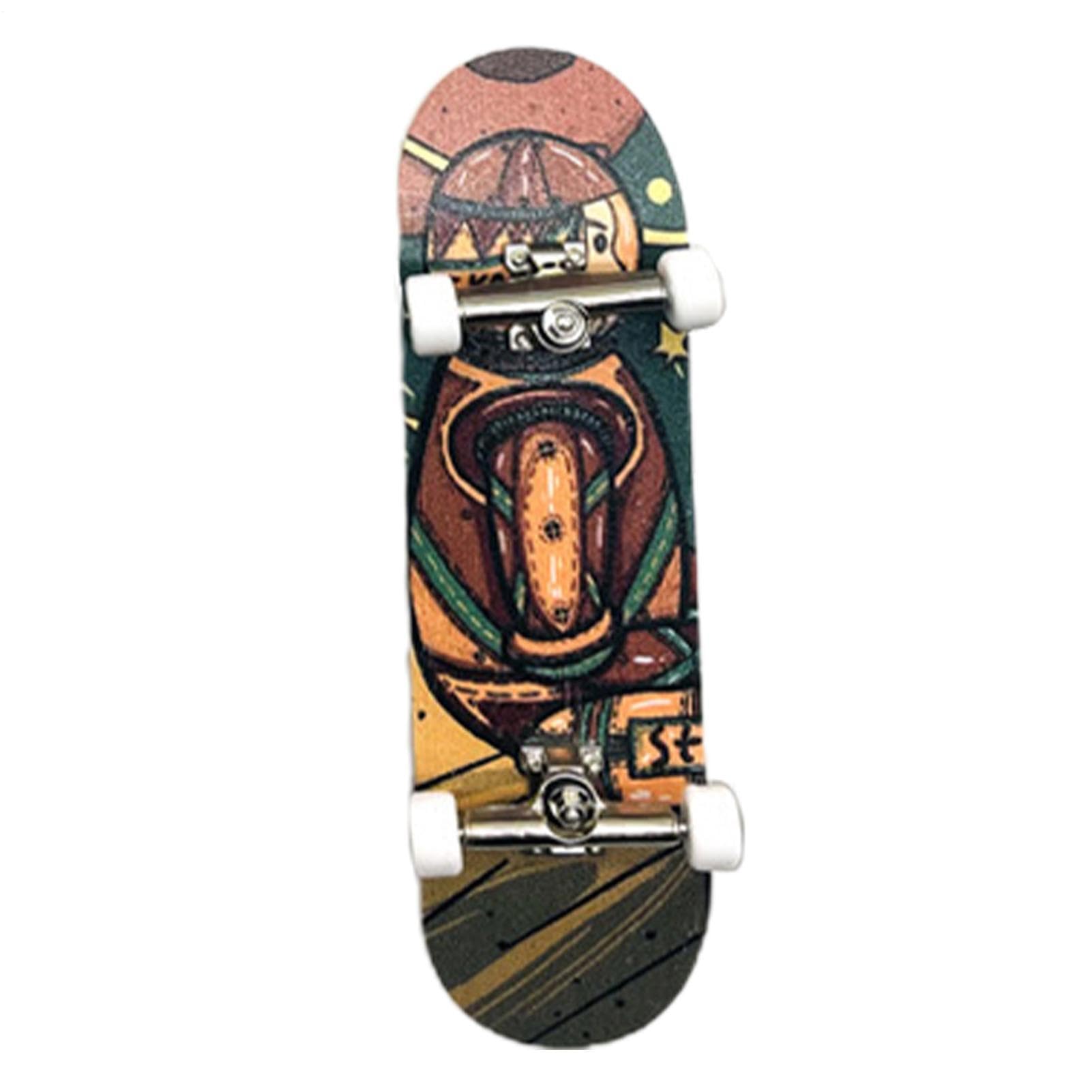Skateboard Toys Fingerboard Wood Plays Music Reads Info Stores Contacts