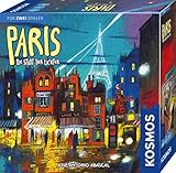 Kosmos 680442 Paris - Die Stadt der Lichter, Das Duell um die besten Bauplätze, Strategiespiel für 2 Spieler, mit einfachen Regeln, Spiel-Spaß ab 10 Jahre