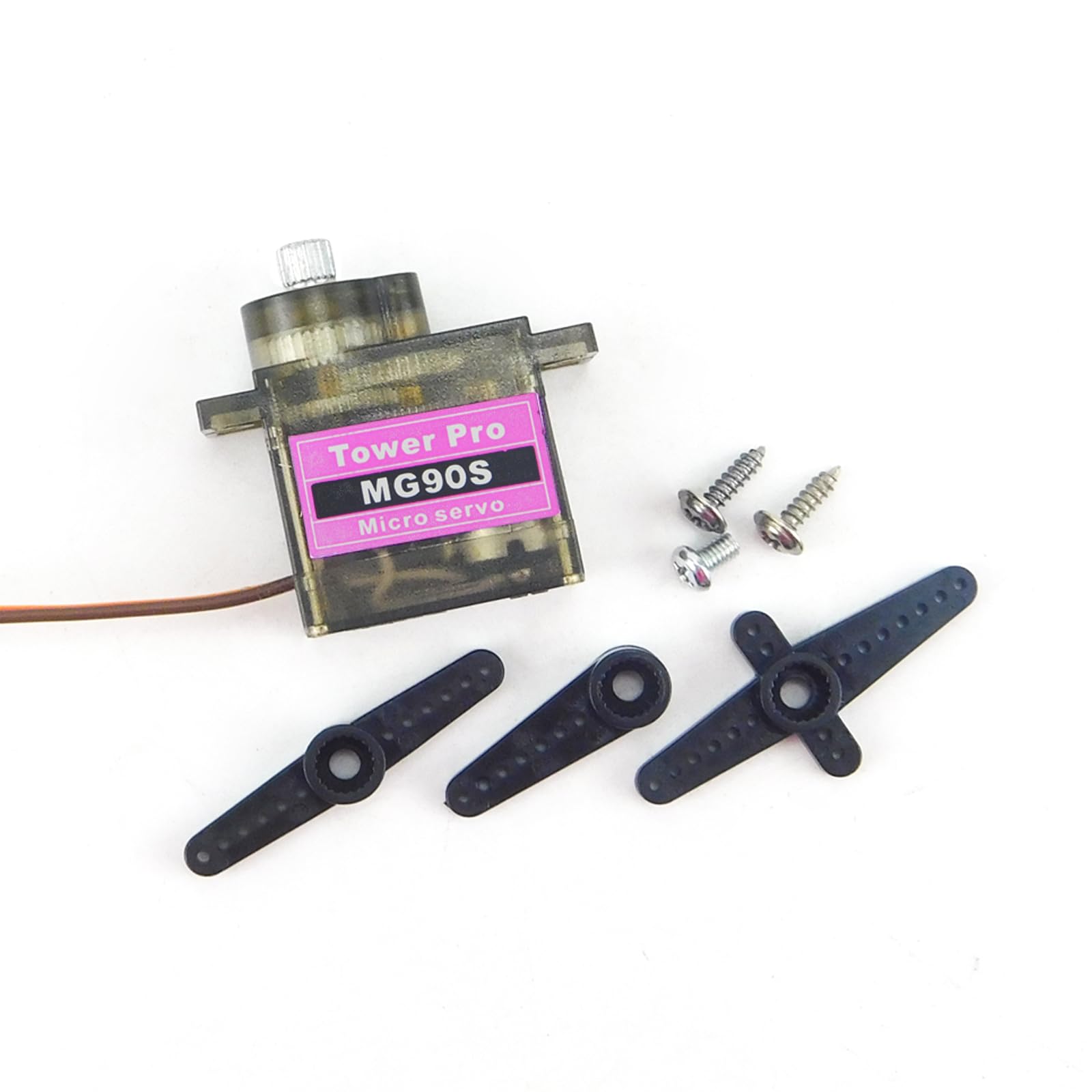 MG90S Metal Gear Micro Servo Motors 9g For Arduino 4-Pack MG90S Metal ...