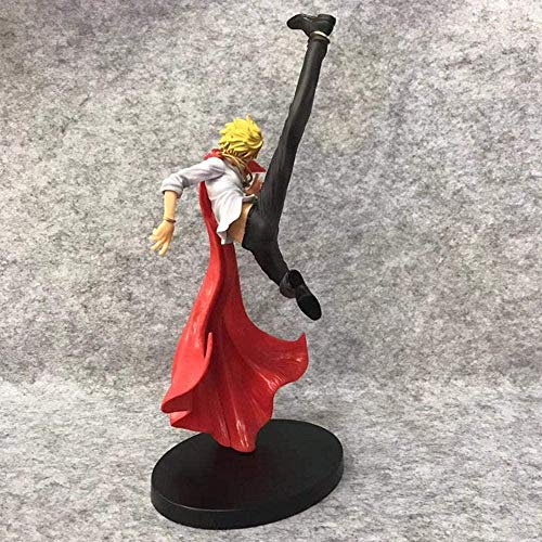 No One Piece Anime Model Statue Wind Leg Personaje Animado Colección de Arte Figurita de Juguete...