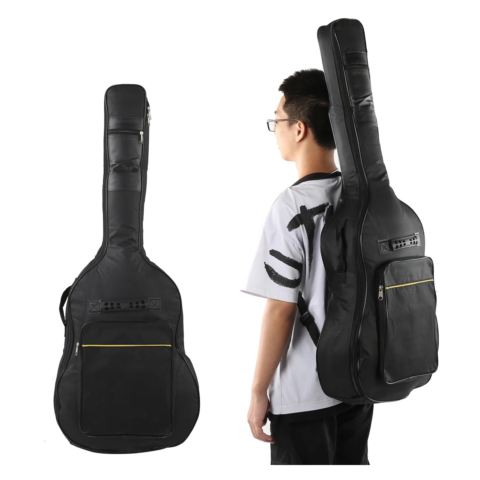 Custodia for chitarra acustica portatile regolabile impermeabile da 40/41 pollici for classica Per Chitarra