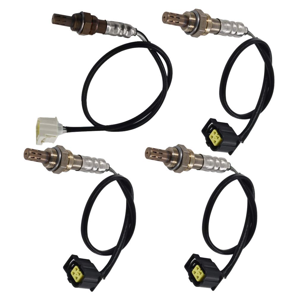 labwork 4pcs Oxygen Sensor Replacement for Liberty 2002-2012 V6 3.7L Upstream Downstream