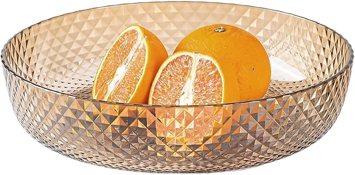 Zcooooool Fruit bowl Stylish designed Fruit Basket Food Grade Plastic Super Durable Fruit Bowls