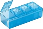 Ezy Dose Hebdomadaire7-Day) AM/PM Organisateur de pilules, 2XL Planificateur, Couleur Mai Varier , Vitamine & Affaire complémentaire, 2 Times a Day Pop-Up Compartiments, Arthrite-Amis, Voyage-Amiendly, BPA-Free