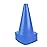Fragraim 9 Inch Plastic Training Traffic Cones, Sport Cones, Agility Field Marker Cones for Soccer Basketball Football Drills Training, Outdoor Activity or Events - 12 Pack, Blue