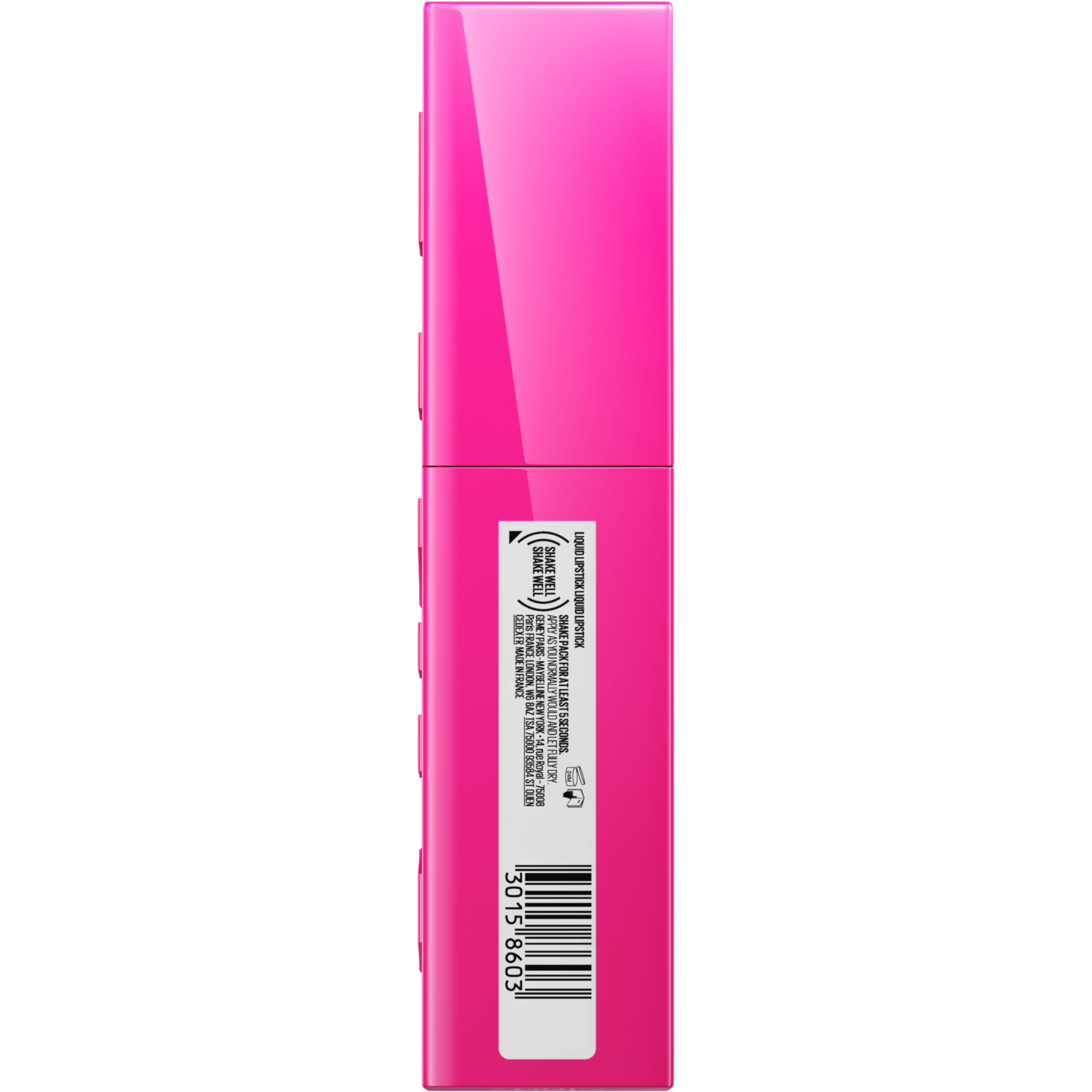 Maybelline New York, Super Stay Vinyl Ink 150 Striking, płynna szminka winylowa do ust, 4,2ml