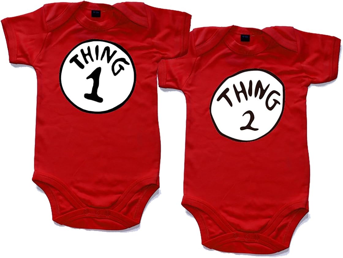 thing 1 and thing 2 onesie
