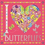  I Heart Butterflies (I Heart Pocket Colouring)