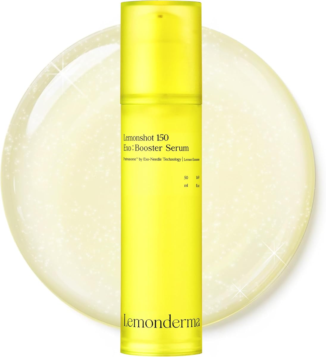 Lemonshot Anti-Aging Serum for Sensitive Skin — 1% Vegan Microcrystal + Niacinamide 2% + Adenosine 0.04% | K-Pharmacy MFDS Brightening + Wrinkle | Retinol-Free, 100% Vegan, 1.69 fl oz