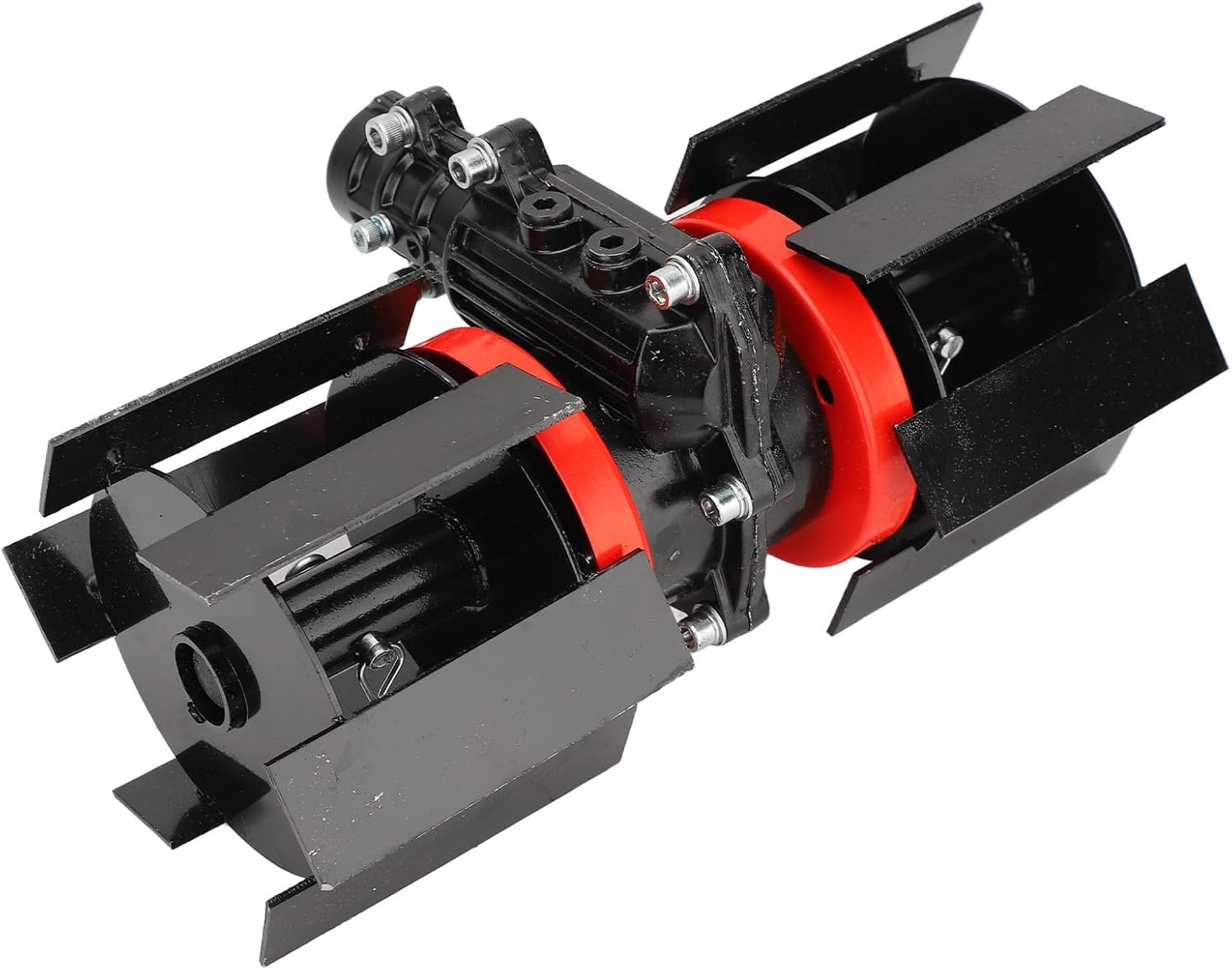 Fockety 9 Tooth Weeding Wheel, Mini Alloy Wheels Set for Lawnmower, Universal Compatibility, Easy Installation, Professionally Remove Weeds from Garden (26mm / 1.0in)