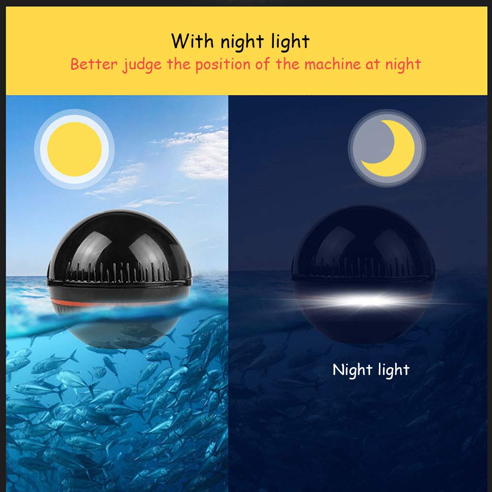 Ecoscandaglio Wireless JINL Per Smartphone – Fishfinder Bluetooth IOS/Android 36m