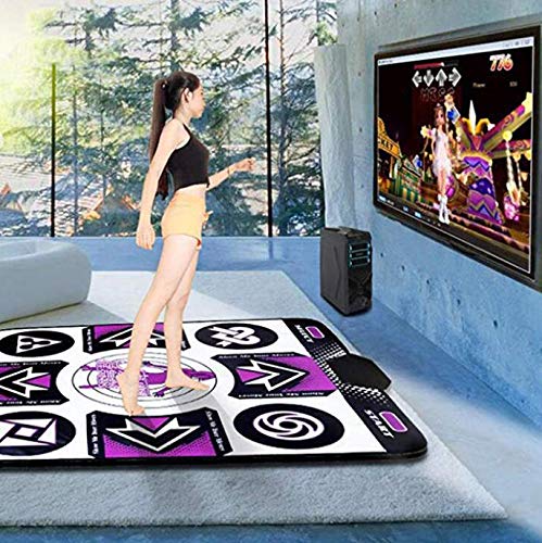 L&B-MR Drahtlose Tanzdecke HD-TV-Computer Mit Doppeltem Verwendungszweck Somatosensorische Tanzmaschine rutschfeste Tanzdecke Rhythmus Und Schlagen Spiel Gewichtsverlust Decke Cover