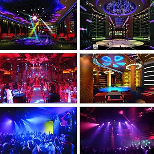 Par Lights, 18 LED Stage Lights 7 Lighting Modes DJ Lights with Remote & DMX Control Sound Activated Uplighting Lights for Wedding Birthday Party Stage Lighting