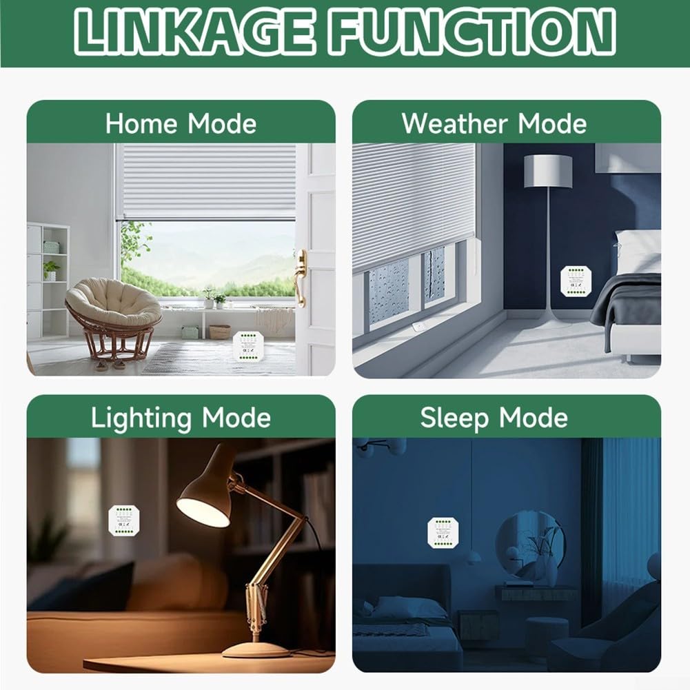 Para Tuya compatible con Zigbee 3.0 Módulo de interruptor inteligente de 16 A, aplicación de control remoto, soporte de voz, gestión de grupo, temporizador, configuración de cuenta regresiva, relé