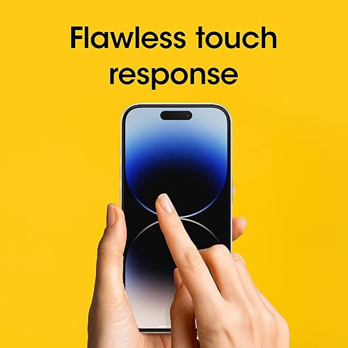 Miniatura 7 de OtterBox AMPLIFY Series - Protector de pantalla de privacidad antimicrobiana para iPhone 14 Pro (solamente)