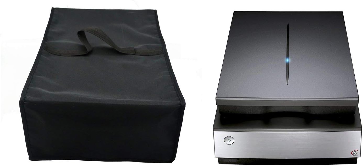 Black Color Anti-static Water-proof Nylon Fabric Printer Dust Cover Case Protector for Epson Perfection V700 / V750 / Epson Perfection V800 / V850 Pro Photo Scanner (V800)