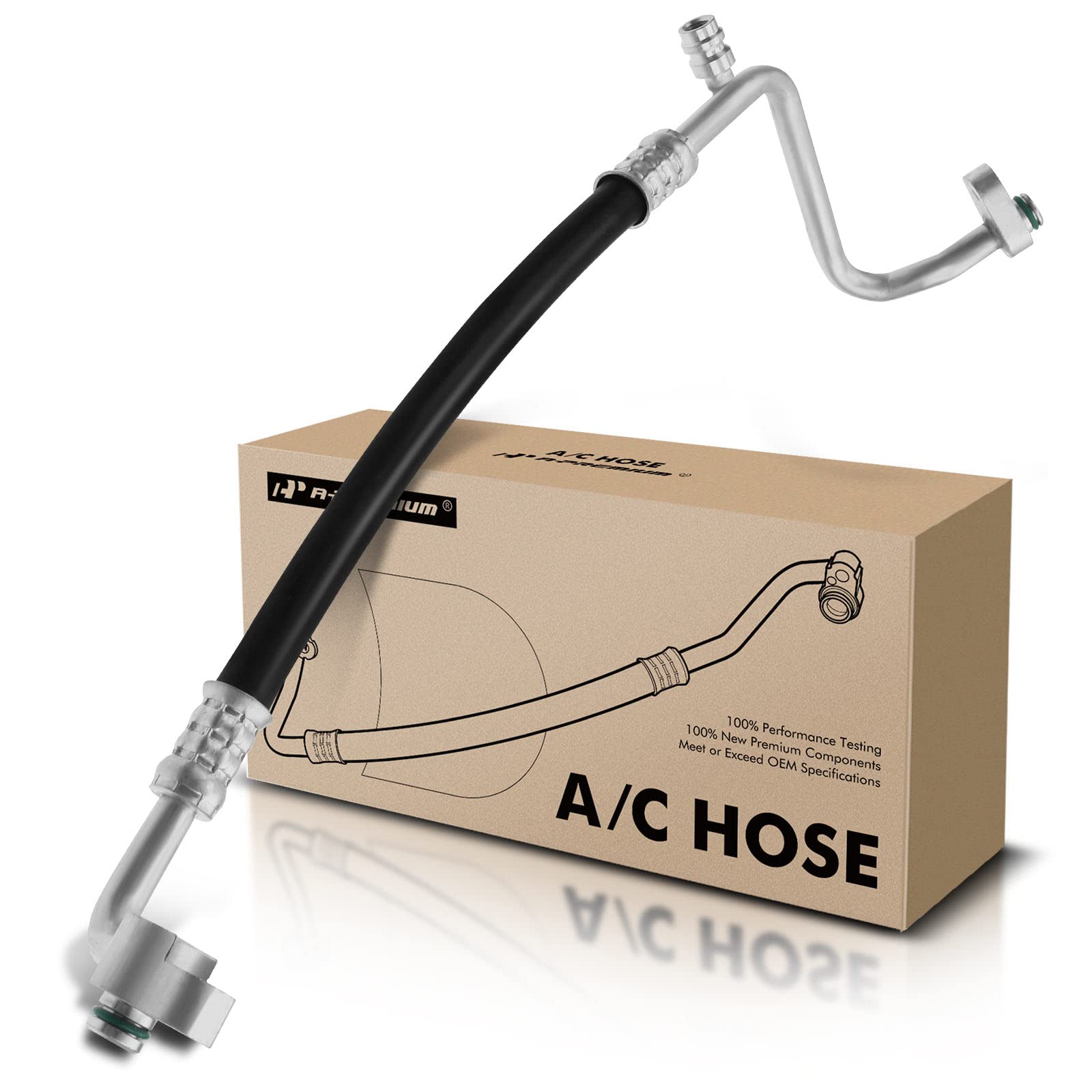 A-Premium A/C Discharge Line Hose Assembly Compatible with Subaru Outback 2001-2004 H6 3.0L, Compressor to Condenser
